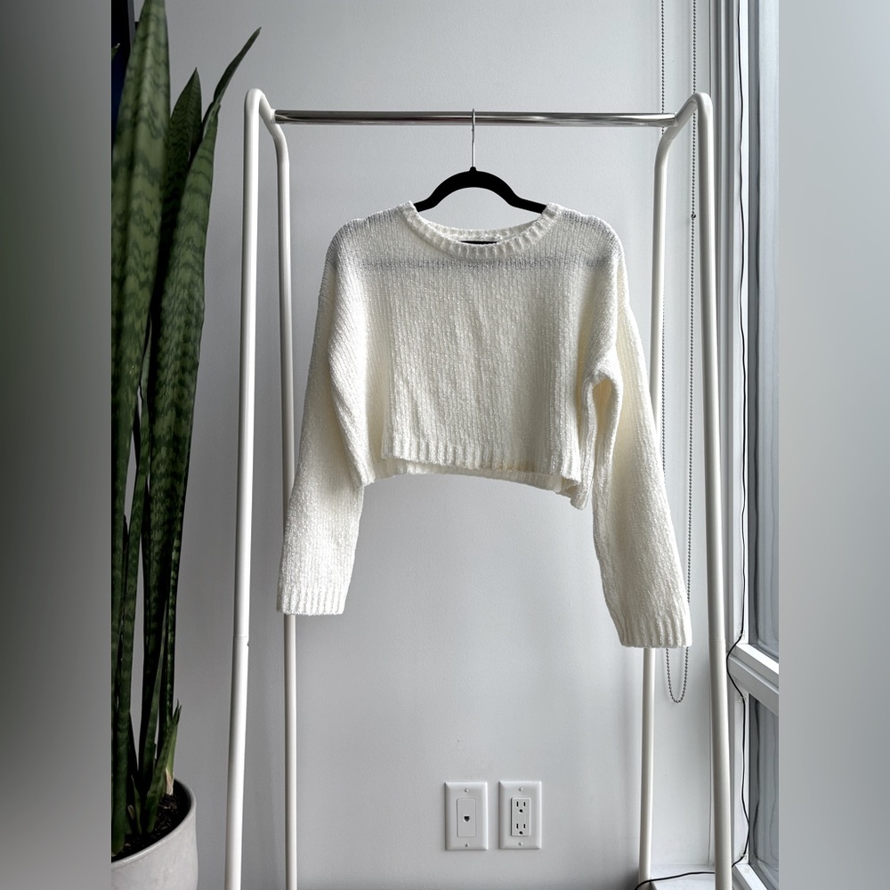 FREE w/purchase - FOREVER 21 | Soft Chenille Knit Sweater S